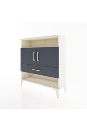 Arges Şifonyer 3 Raflı Tek Çekmeceli 2 Kapaklı 88x30x96 Aytaşı-Antrasit