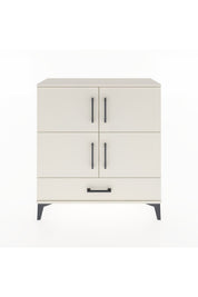 Arges Şifonyer 4 Raflı Tek Çekmeceli 4 Kapaklı 88x30x96 Aytaşı-Aytaşı