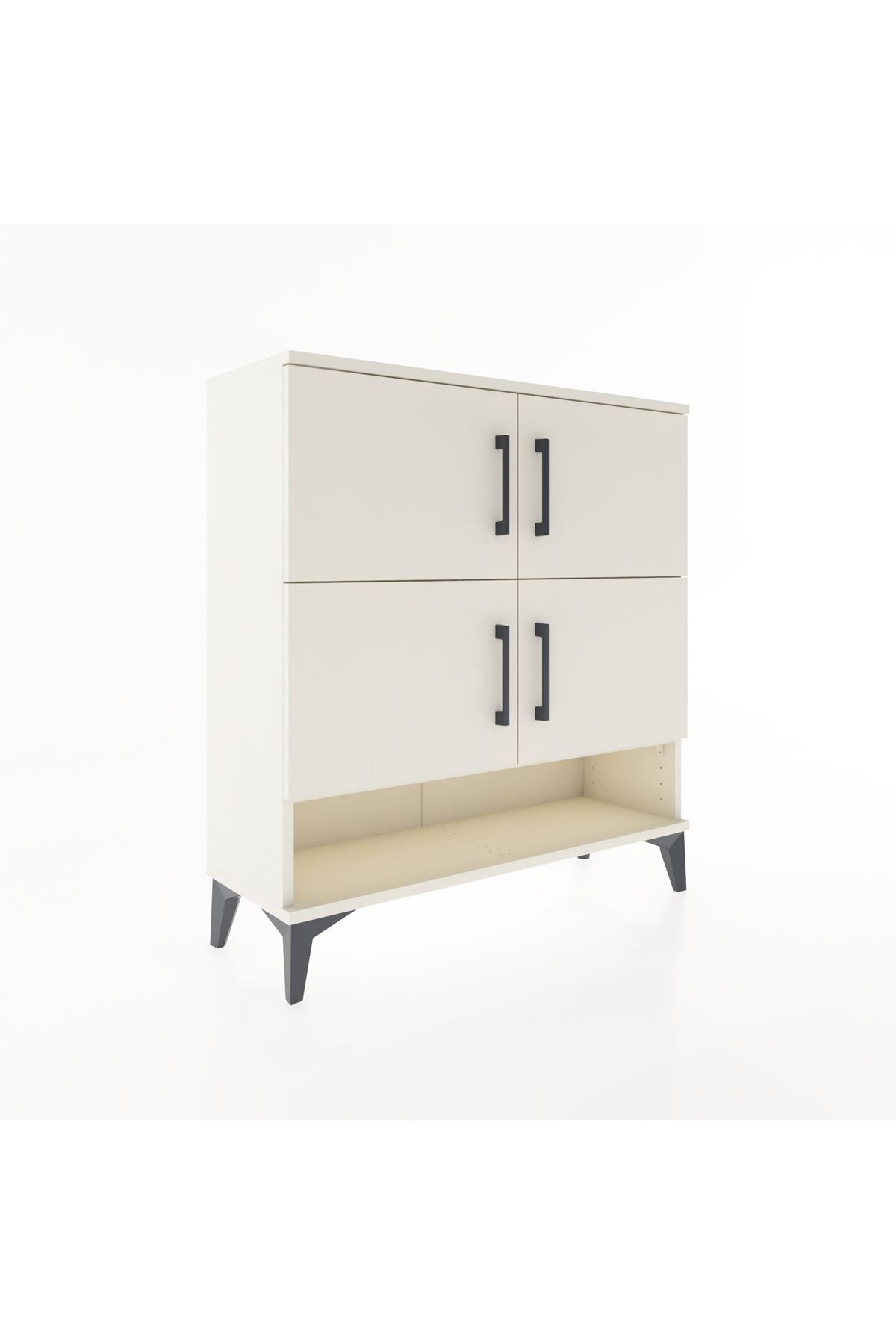 Arges Şifonyer 4 Raflı 4 Kapaklı 88x30x96 Aytaşı-Aytaşı