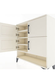 Arges Şifonyer 4 Raflı 4 Kapaklı 88x30x96 Aytaşı-Aytaşı