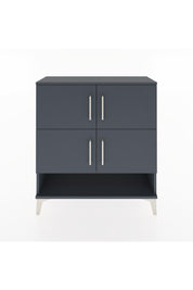 Arges Şifonyer 4 Raflı 4 Kapaklı 88x30x96 Antrasit-Antrasit