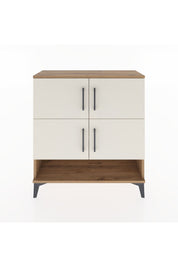 Arges Şifonyer 4 Raflı 4 Kapaklı 88x30x96 Çam-Aytaşı