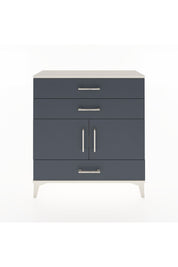 Arges Şifonyer 2 Raflı 3 Çekmeceli 2 Kapaklı 88x30x96 Aytaşı-Antrasit