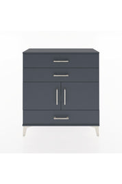 Arges Şifonyer 2 Raflı 3 Çekmeceli 2 Kapaklı 88x30x96 Antrasit-Antrasit