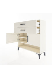 Arges Şifonyer 2 Raflı 2 Çekmeceli 2 Kapaklı 88x30x96 Aytaşı-Aytaşı