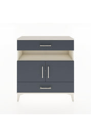 Arges Şifonyer 3 Raflı 2 Çekmeceli 2 Kapaklı 88x30x96 Aytaşı-Antrasit