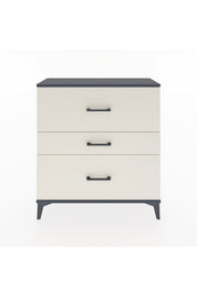 Arges Şifonyer 3 Çekmeceli 88x30x96 Antrasit-Aytaşı