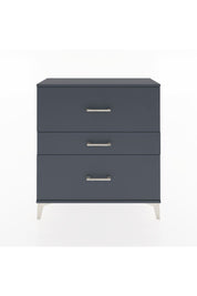 Arges Şifonyer 3 Çekmeceli 88x30x96 Antrasit-Antrasit