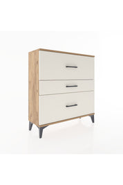 Arges Şifonyer 3 Çekmeceli 88x30x96 Çam-Aytaşı