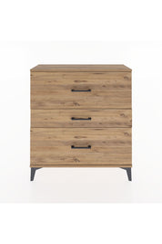 Arges Şifonyer 3 Çekmeceli 88x30x96 Çam-Çam
