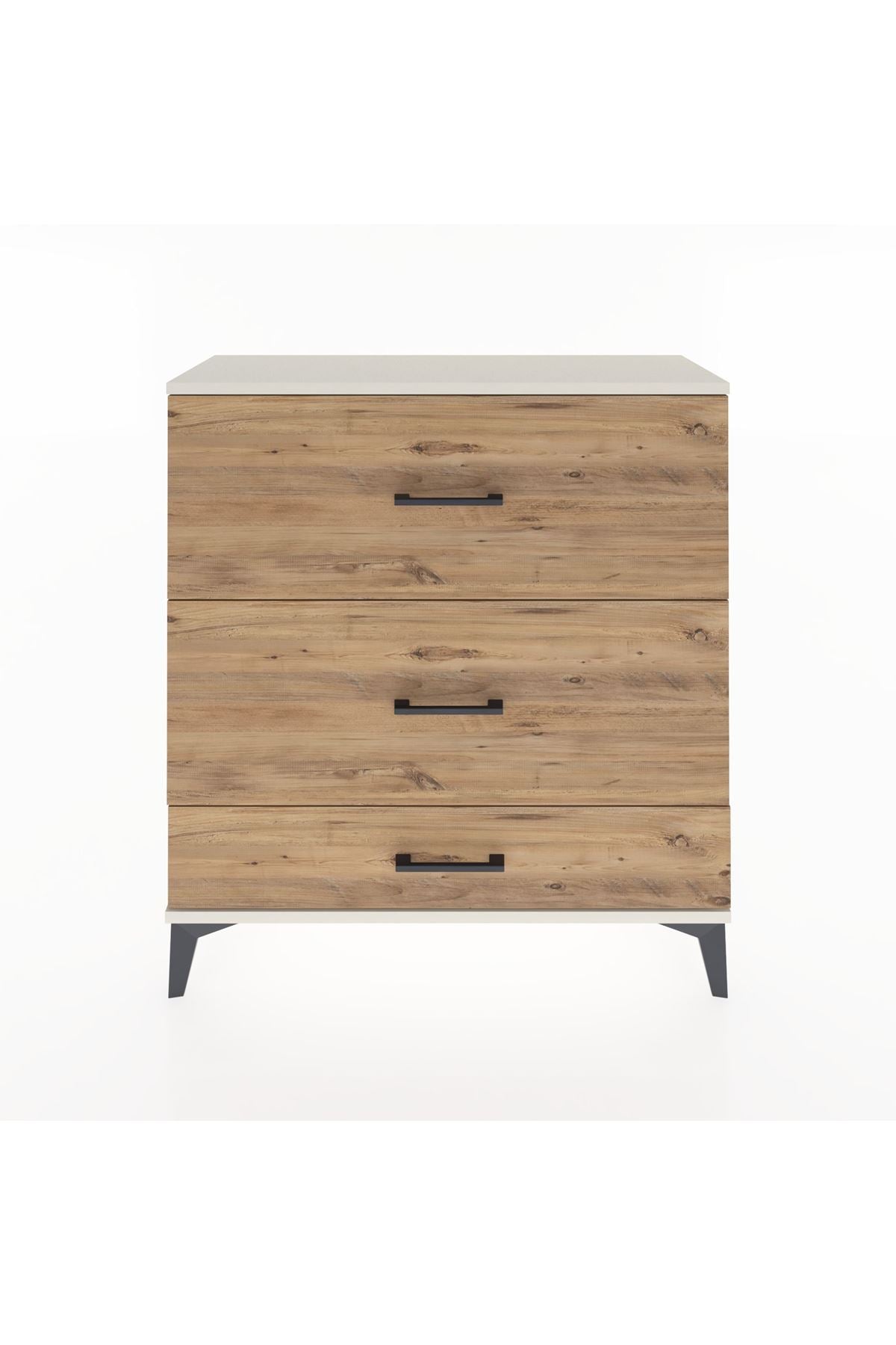 Arges Şifonyer 3 Çekmeceli 88x30x96 Aytaşı-Çam