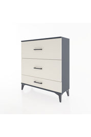 Arges Şifonyer 3 Çekmeceli 88x30x96 Antrasit-Aytaşı