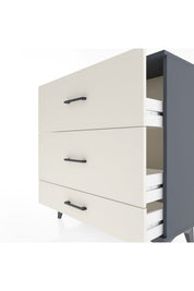 Arges Şifonyer 3 Çekmeceli 88x30x96 Antrasit-Aytaşı