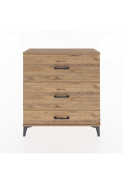 Arges Şifonyer 3 Çekmeceli 88x30x96 Çam-Çam