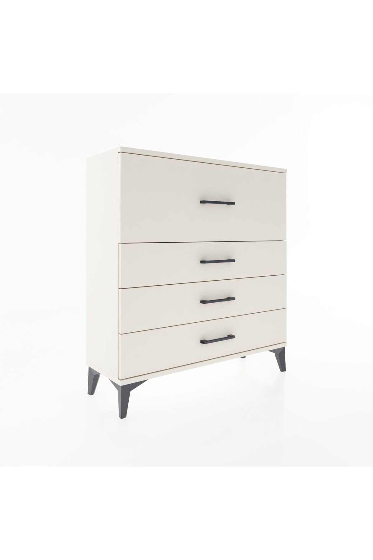 Arges Şifonyer 4 Çekmeceli 88x30x96 - S04M014V1A