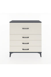 Arges Şifonyer 4 Çekmeceli 88x30x96 Antrasit-Aytaşı