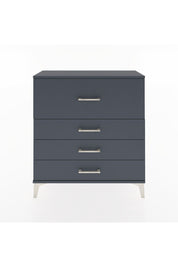 Arges Şifonyer 4 Çekmeceli 88x30x96 Antrasit-Antrasit