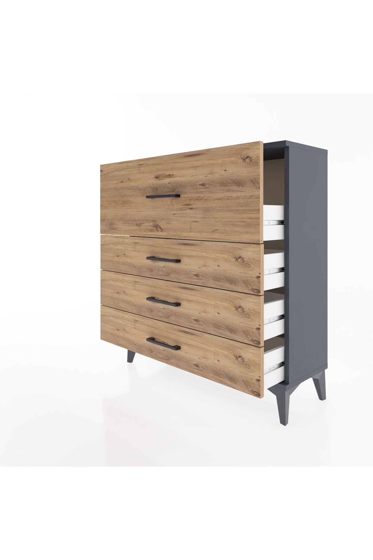 Arges Şifonyer 4 Çekmeceli 88x30x96 - S04M014V6A