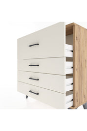 Arges Şifonyer 4 Çekmeceli 88x30x96 - S04M014V7A