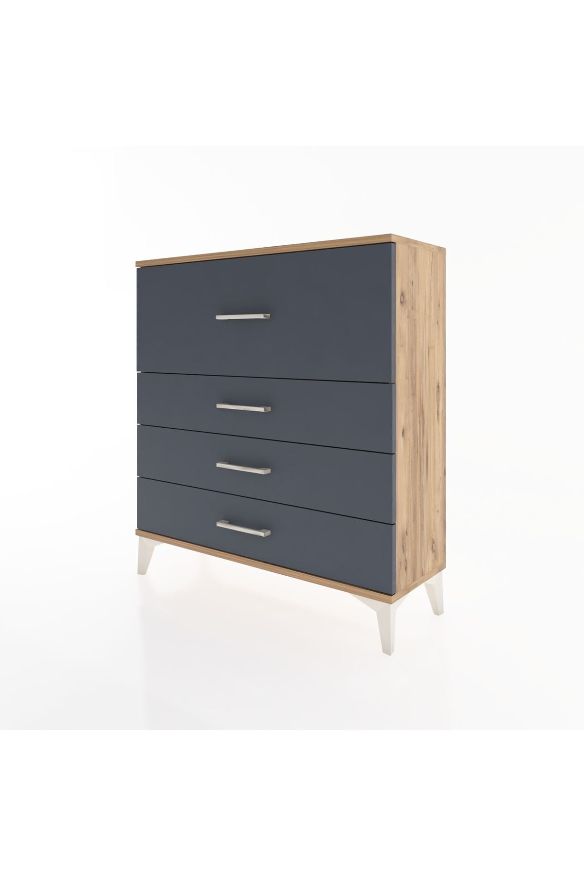 Arges Şifonyer 4 Çekmeceli 88x30x96 - S04M014V8A