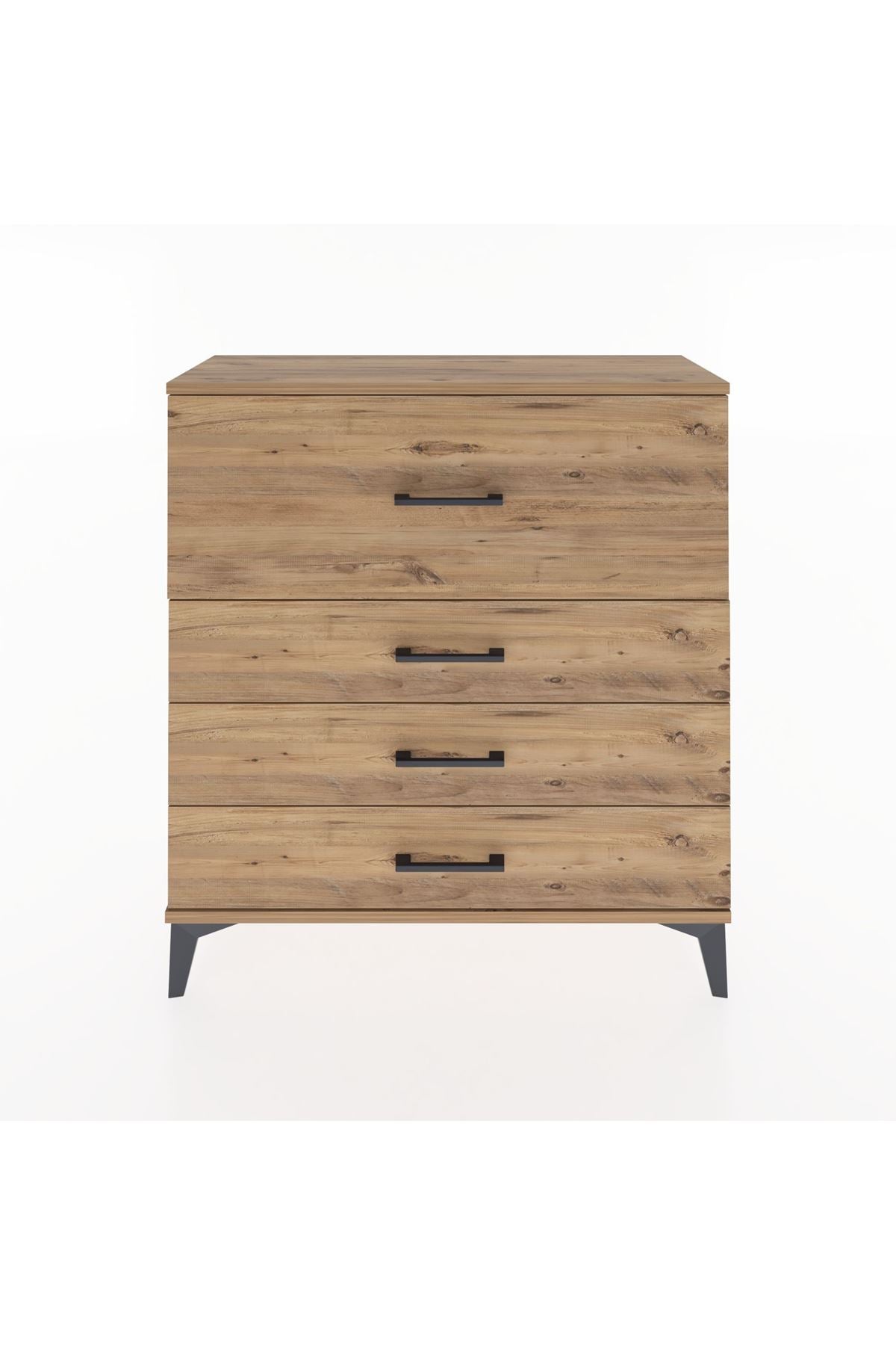 Arges Şifonyer 4 Çekmeceli 88x30x96 - S04M014V9A