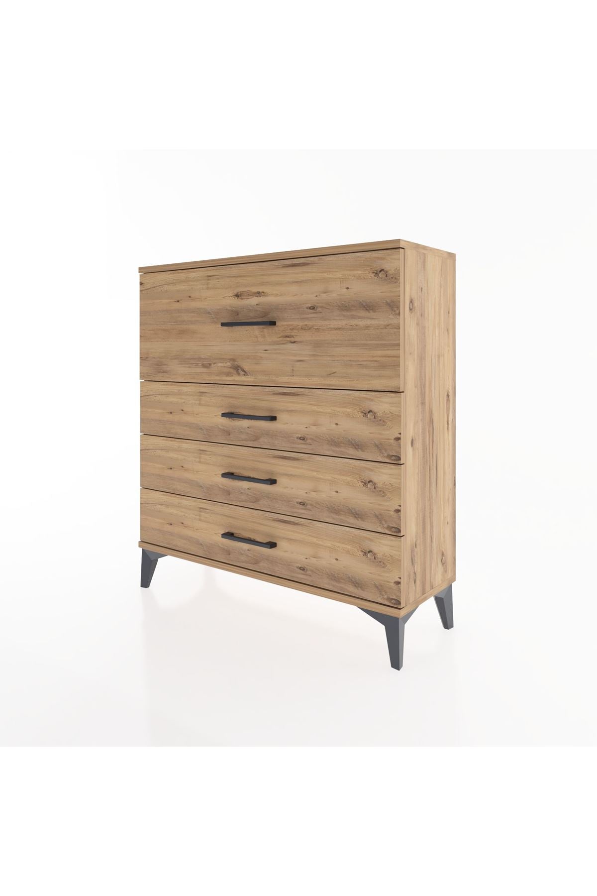 Arges Şifonyer 4 Çekmeceli 88x30x96 - S04M014V9A