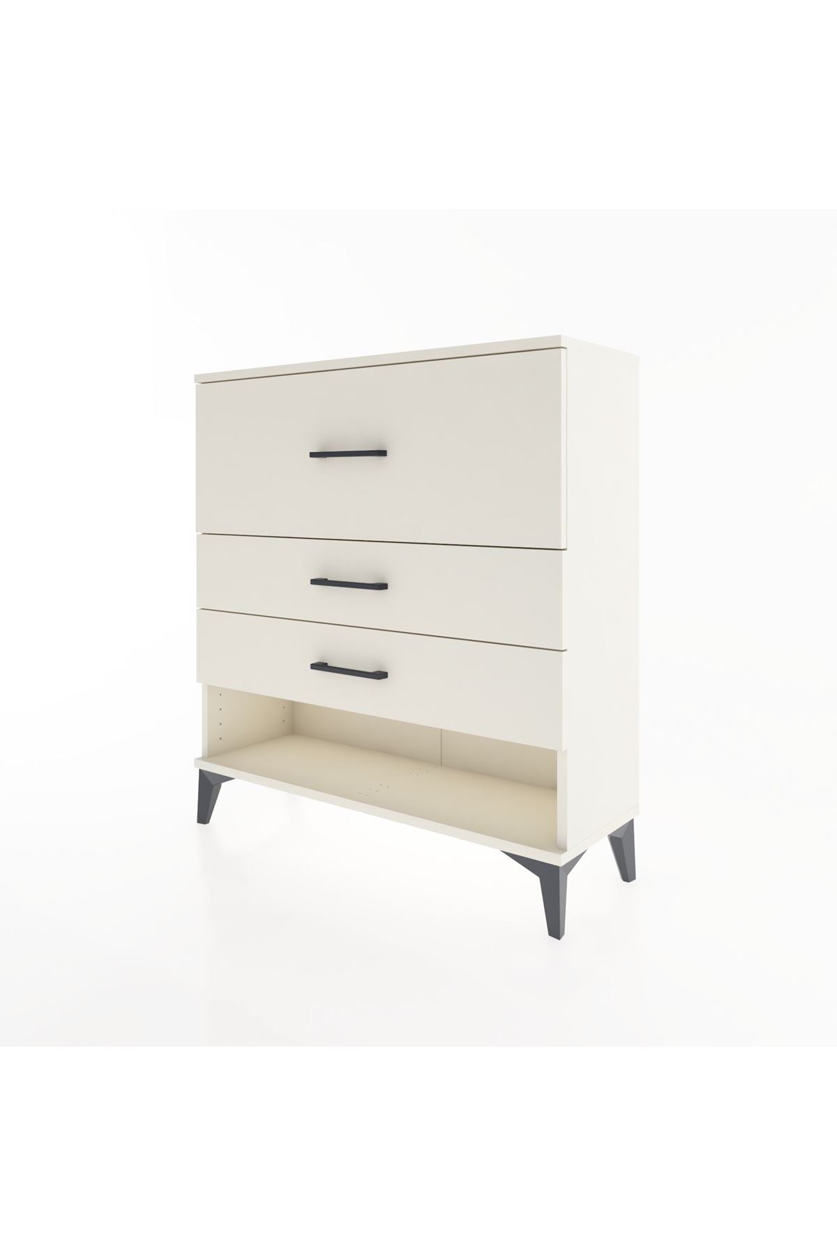 Arges Şifonyer 3 Çekmeceli 88x30x96 Aytaşı-Aytaşı