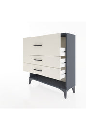 Arges Şifonyer 3 Çekmeceli 88x30x96 Antrasit-Aytaşı