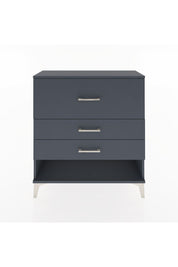 Arges Şifonyer 3 Çekmeceli 88x30x96 Antrasit-Antrasit