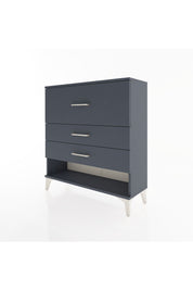 Arges Şifonyer 3 Çekmeceli 88x30x96 Antrasit-Antrasit