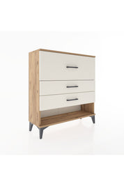 Arges Şifonyer 3 Çekmeceli 88x30x96 Çam-Aytaşı