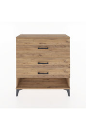 Arges Şifonyer 3 Çekmeceli 88x30x96 Çam-Çam