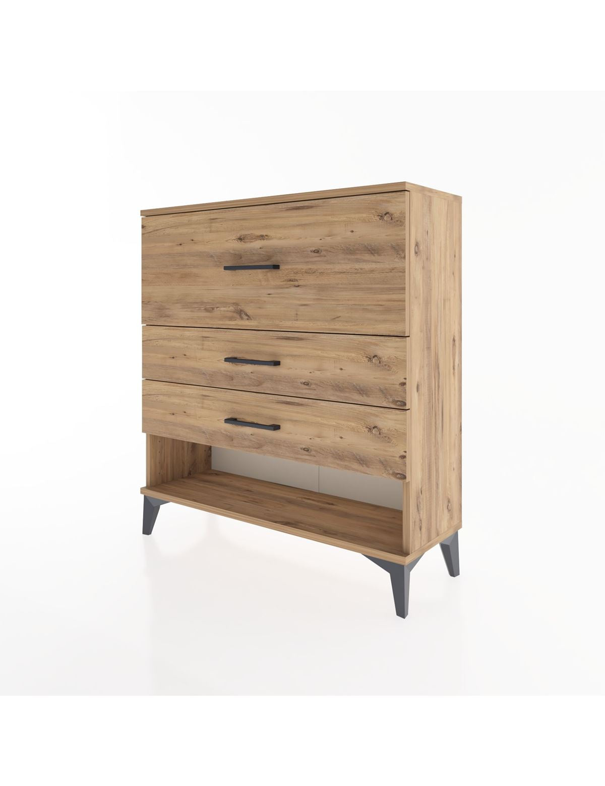 Arges Şifonyer 3 Çekmeceli 88x30x96 - S04M015V9A