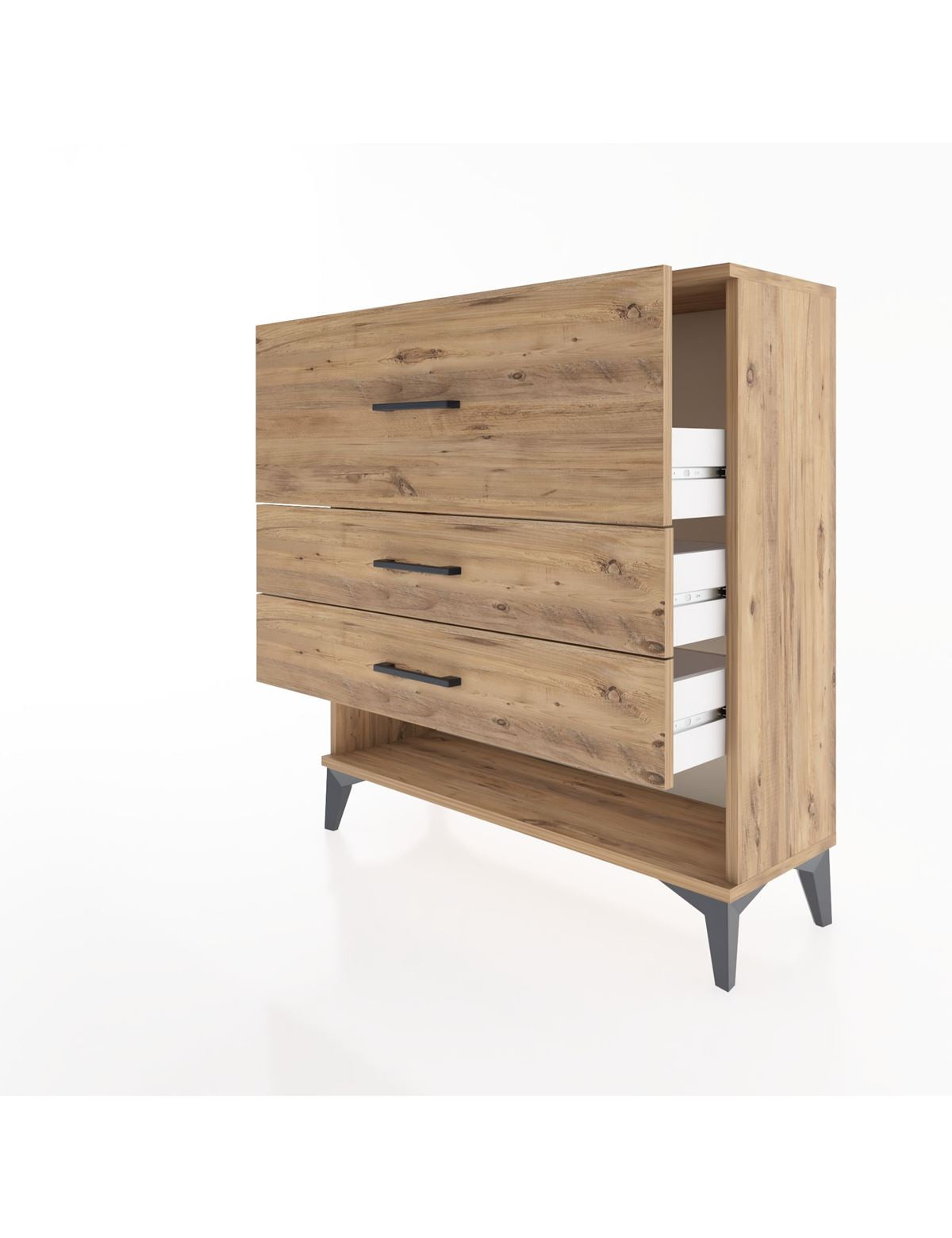 Arges Şifonyer 3 Çekmeceli 88x30x96 - S04M015V9A