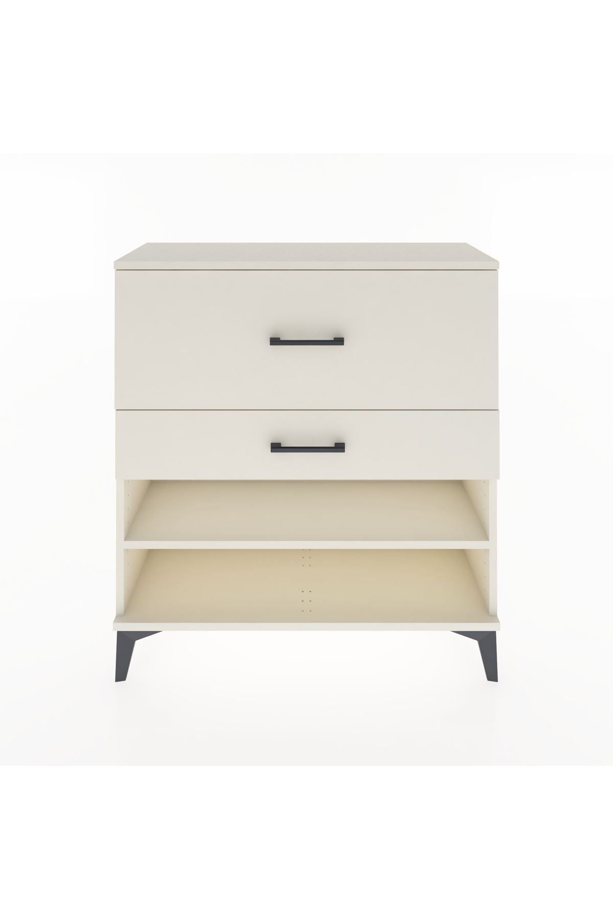 Arges Şifonyer Tek Raflı 2 Çekmeceli 88x30x96 Aytaşı-Aytaşı