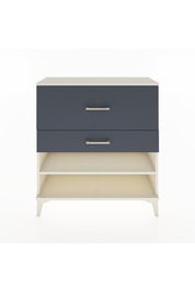 Arges Şifonyer Tek Raflı 2 Çekmeceli 88x30x96 Aytaşı-Antrasit