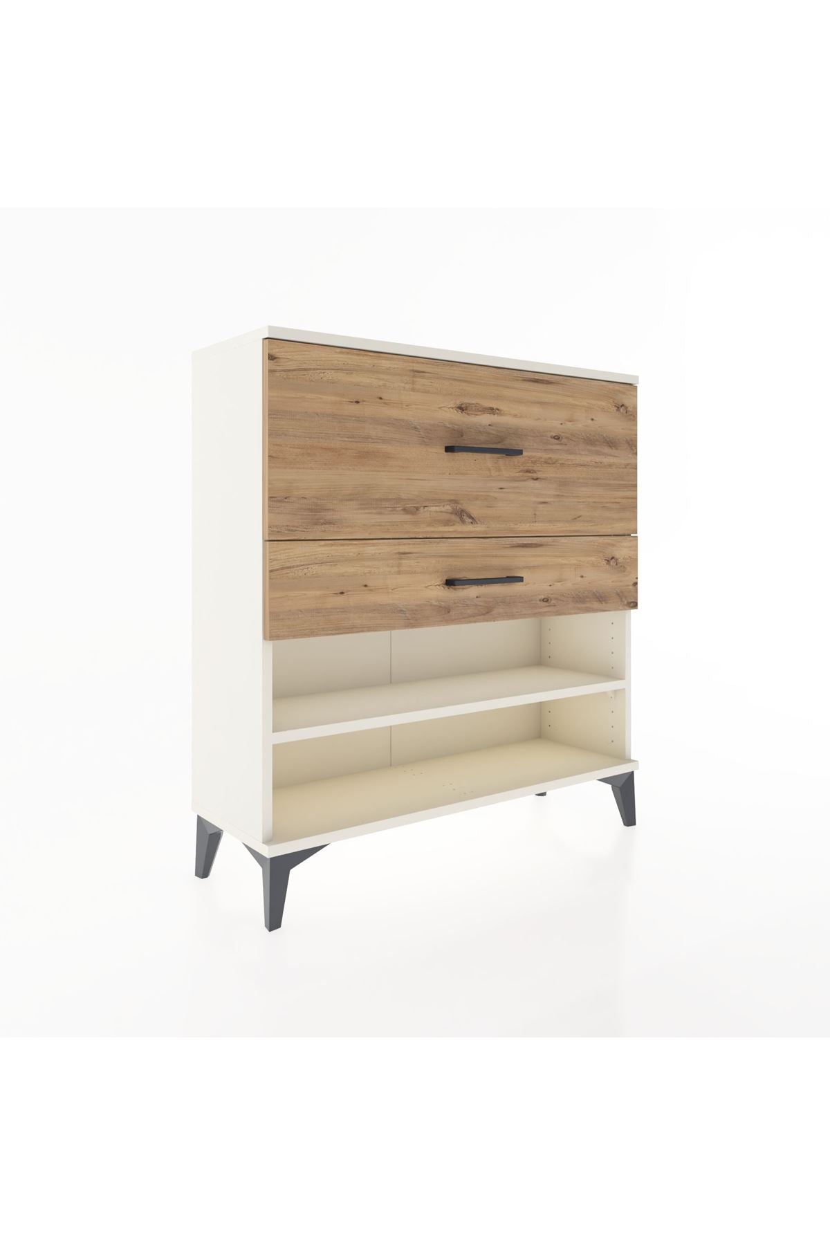 Arges Şifonyer Tek Raflı 2 Çekmeceli 88x30x96 Aytaşı-Çam