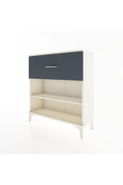 Arges Şifonyer Tek Raflı Tek Çekmeceli 88x30x96 Aytaşı-Antrasit