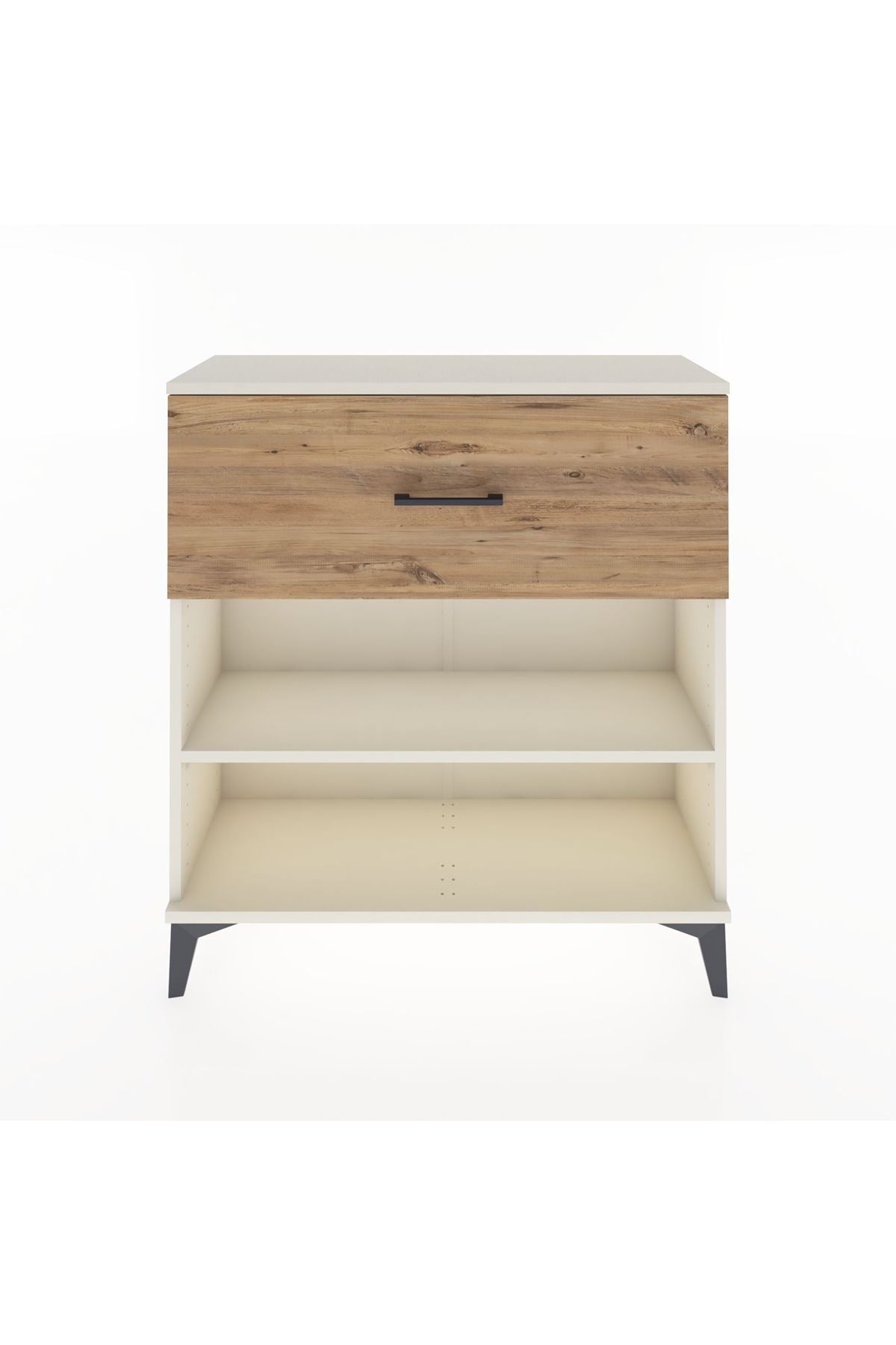 Arges Şifonyer Tek Raflı Tek Çekmeceli 88x30x96 Aytaşı-Çam