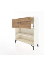 Arges Şifonyer Tek Raflı Tek Çekmeceli 88x30x96 Aytaşı-Çam