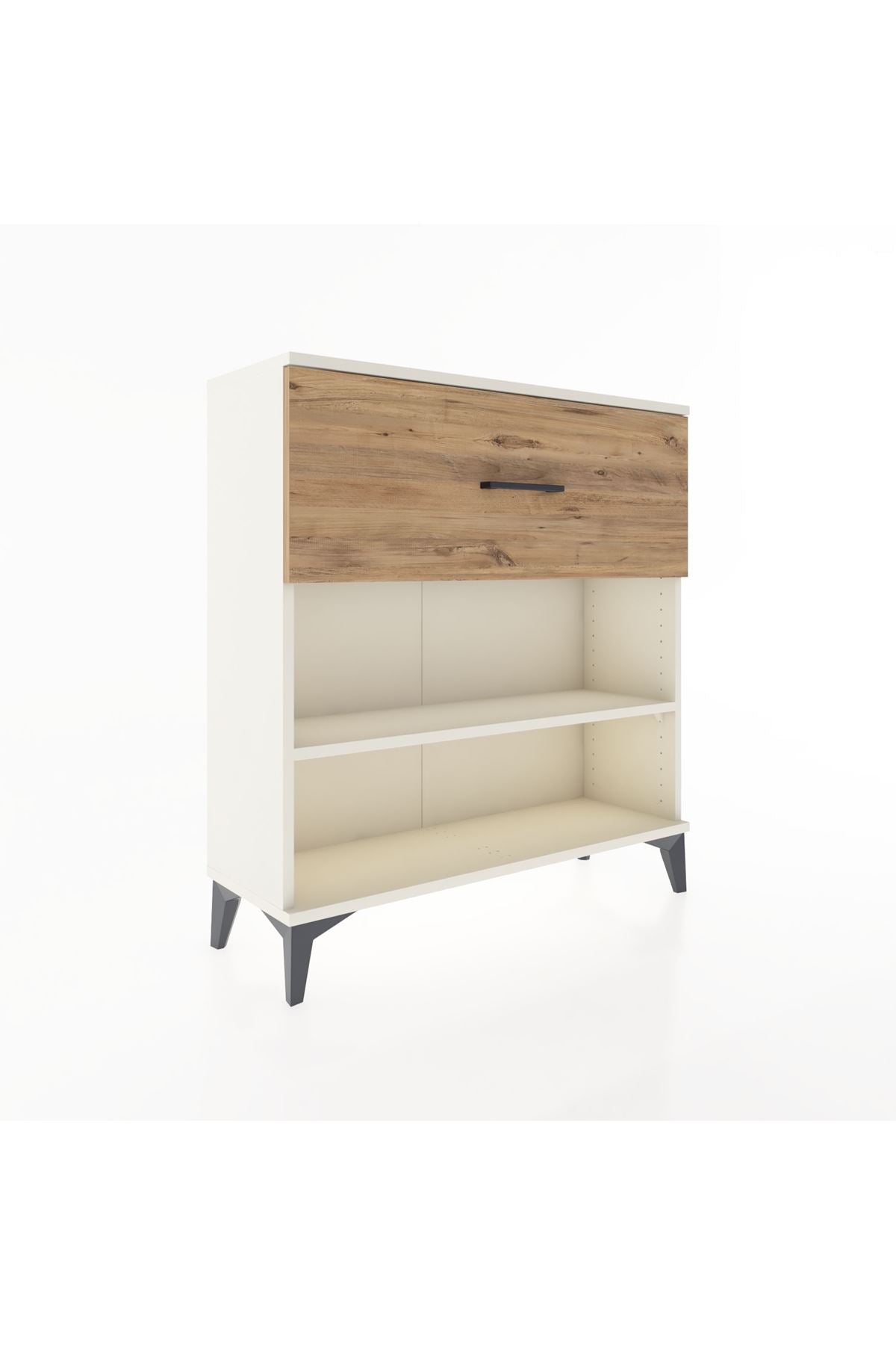 Arges Şifonyer Tek Raflı Tek Çekmeceli 88x30x96 Aytaşı-Çam