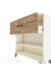 Arges Şifonyer Tek Raflı Tek Çekmeceli 88x30x96 Aytaşı-Çam