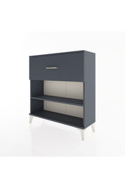 Arges Şifonyer Tek Raflı Tek Çekmeceli 88x30x96 Antrasit-Antrasit