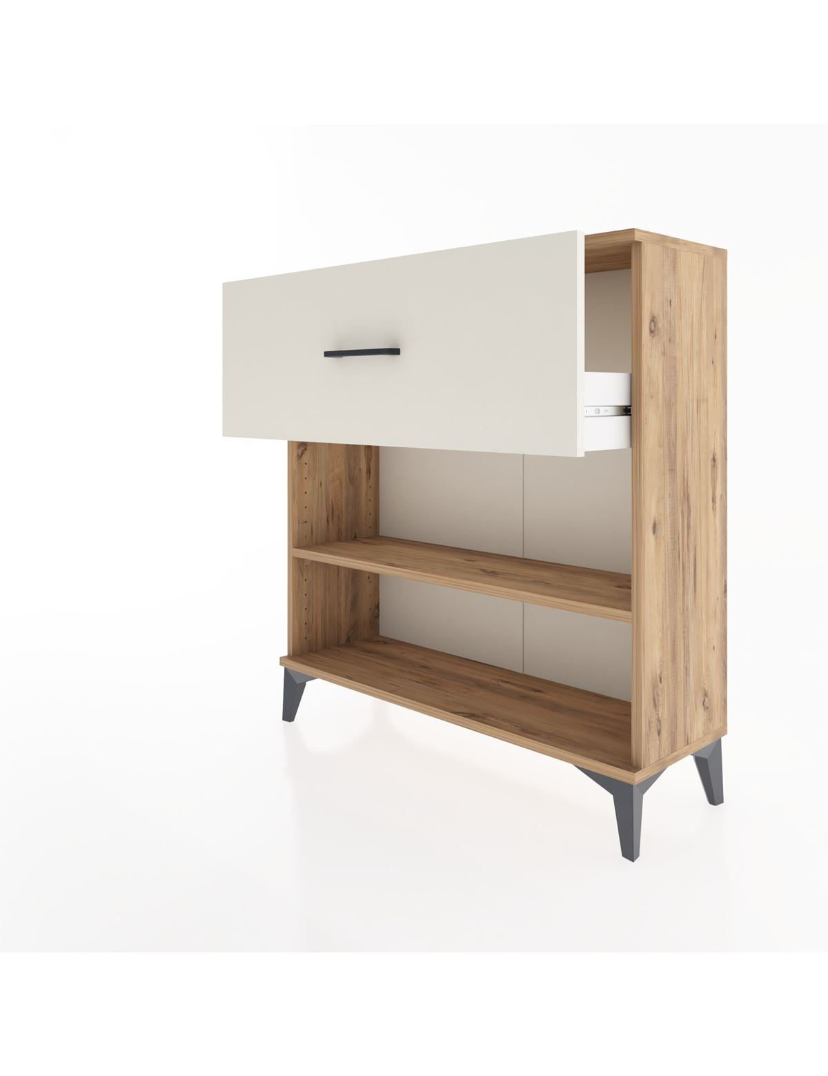 Arges Şifonyer Tek Raflı Tek Çekmeceli 88x30x96 - S04M017V7A