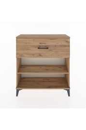 Arges Şifonyer Tek Raflı Tek Çekmeceli 88x30x96 Çam-Çam