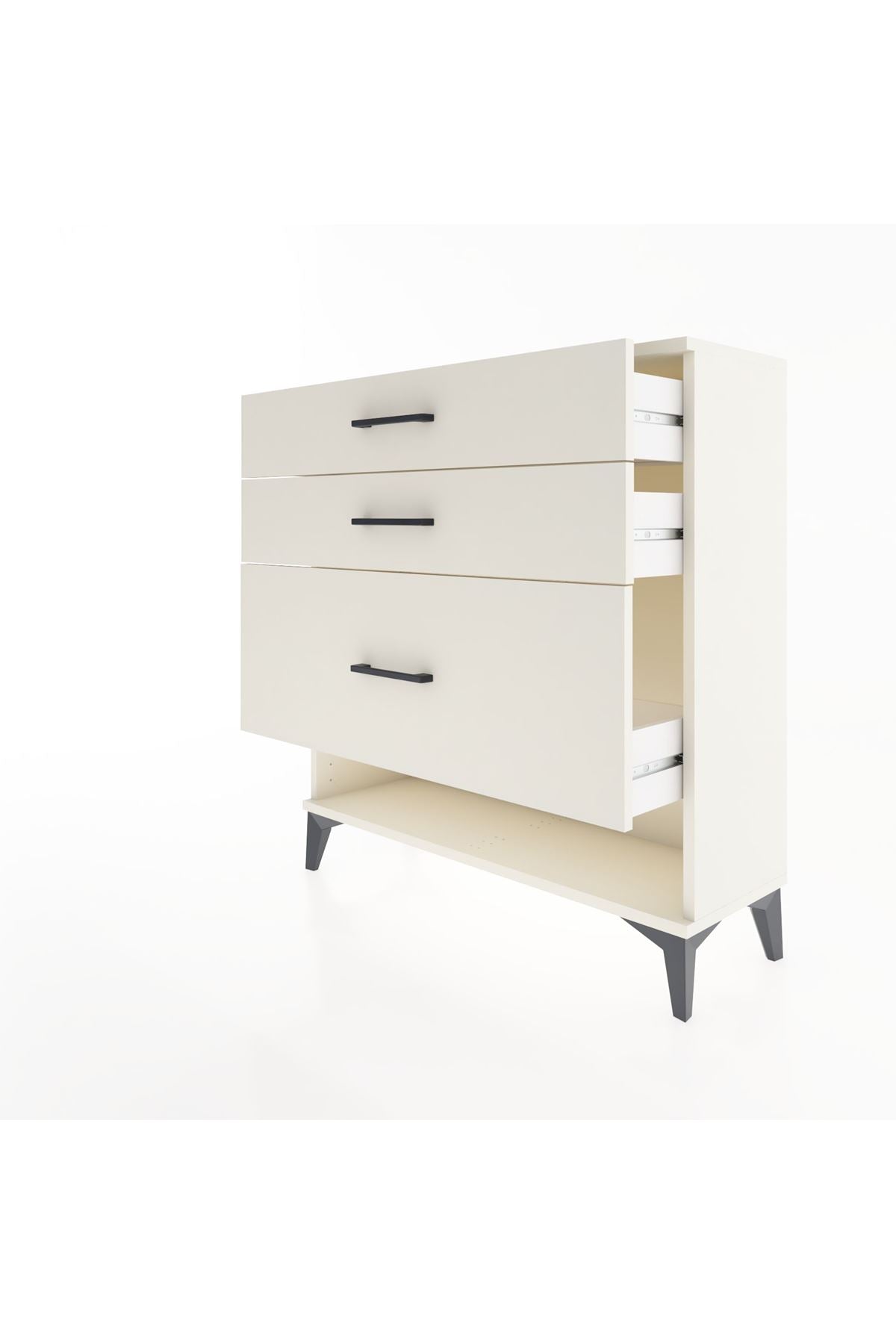 Arges Şifonyer 3 Çekmeceli 88x30x96 Aytaşı-Aytaşı