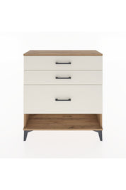Arges Şifonyer 3 Çekmeceli 88x30x96 Çam-Aytaşı