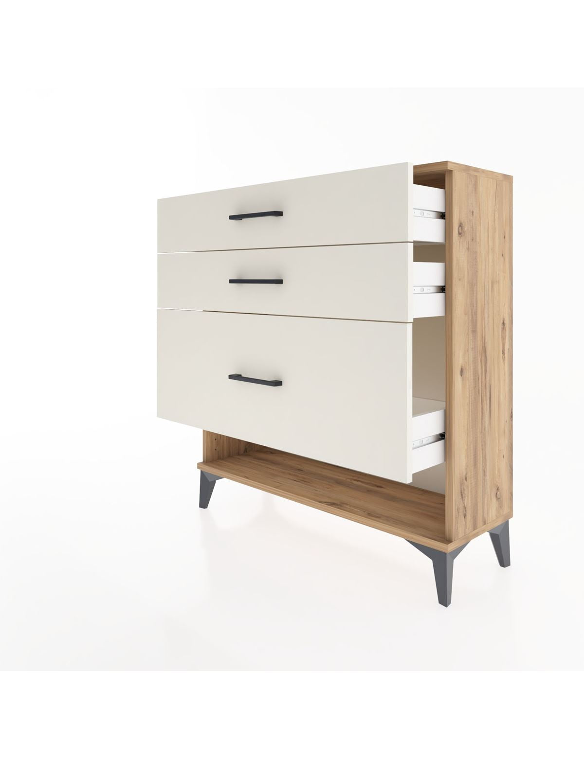 Arges Şifonyer 3 Çekmeceli 88x30x96 - S04M018V7A