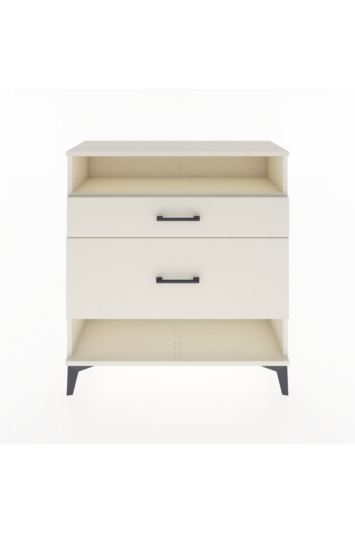 Arges Şifonyer Tek Raflı 2 Çekmeceli 88x30x96 Aytaşı-Aytaşı