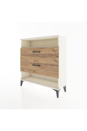 Arges Şifonyer Tek Raflı 2 Çekmeceli 88x30x96 Aytaşı-Çam